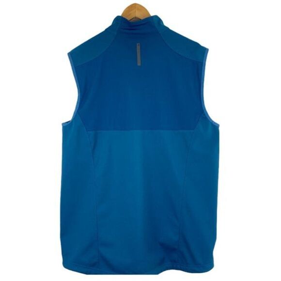 MEC MEN'S Blue Active by Nature Soft Shell Mock Neck Full Zip Vest US L - Picture 2 of 11